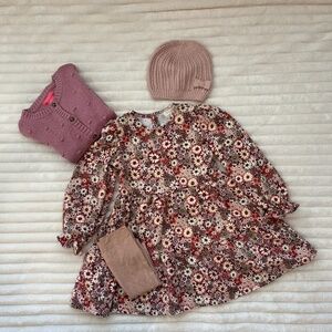 Floral dress bundle girl size 7